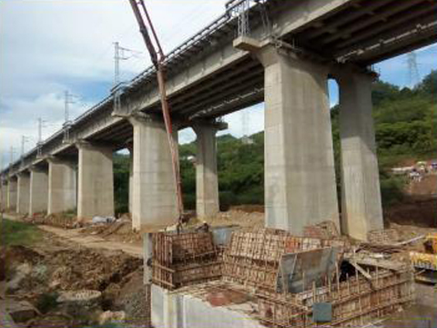 南部新城長堰支路道路工程建設項目建設邊坡、綠化、路燈安裝工程